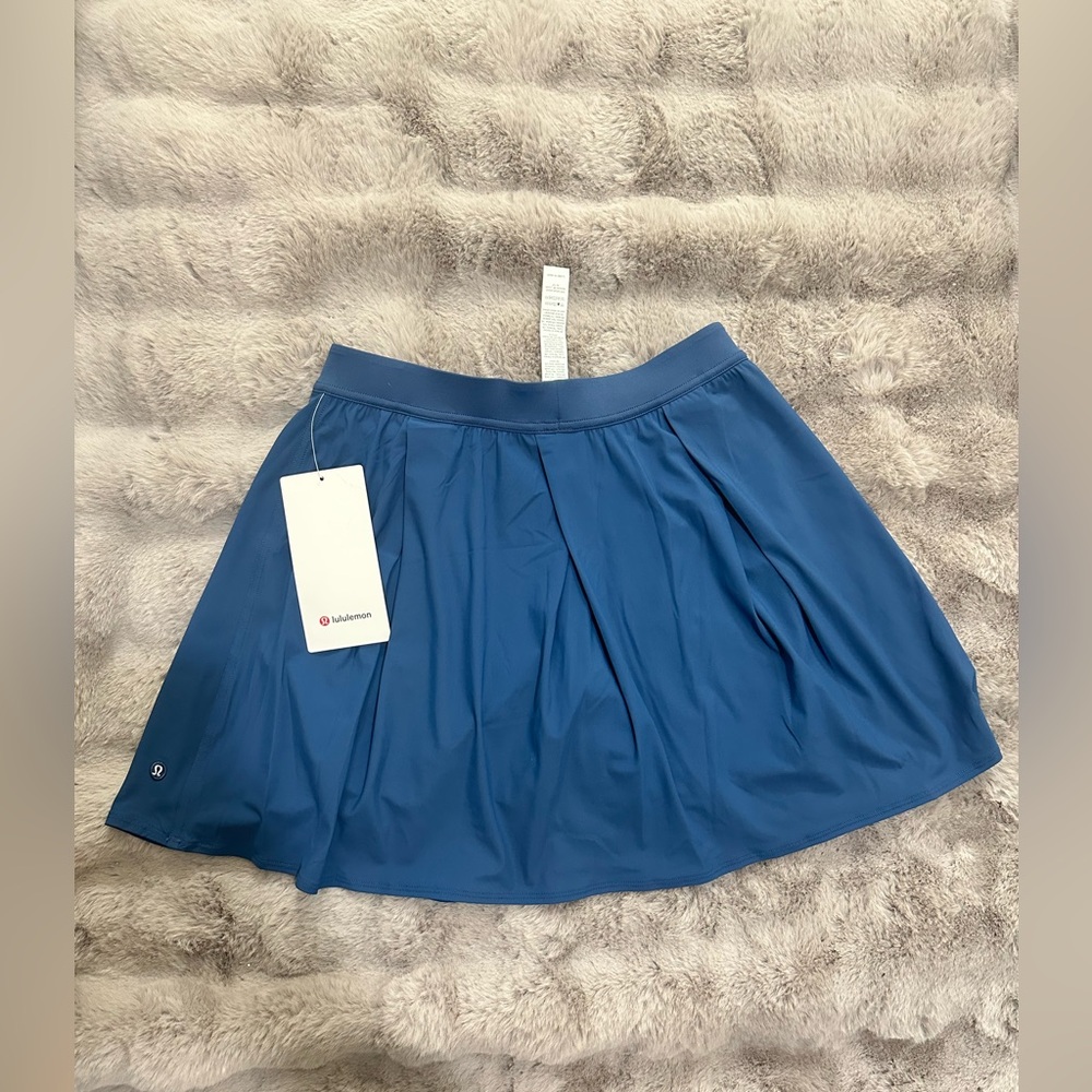 lululemon athletica Blue Circle Skater Skirt